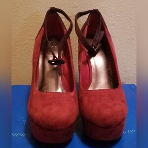 Women's Suede Wedge Shoes